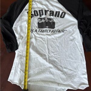 Soprano Black & White Kids Raglan Long Sleeve Tee